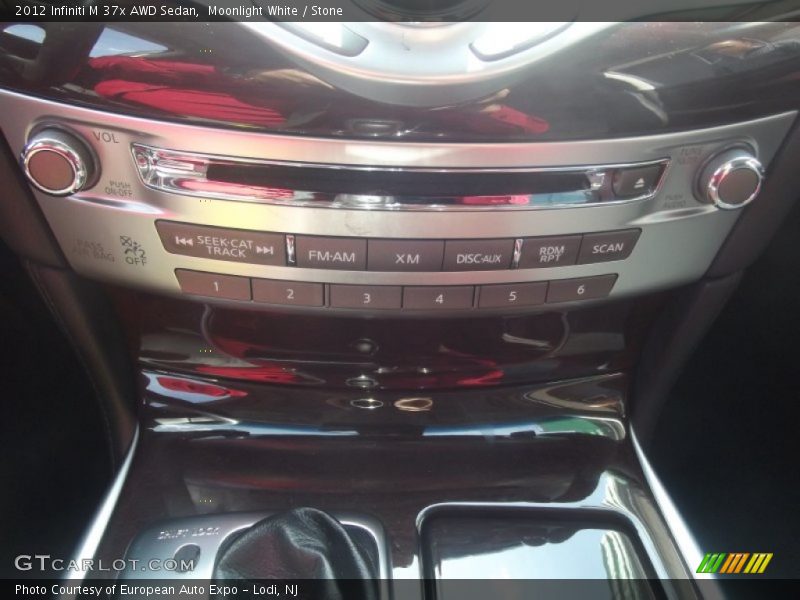 Moonlight White / Stone 2012 Infiniti M 37x AWD Sedan