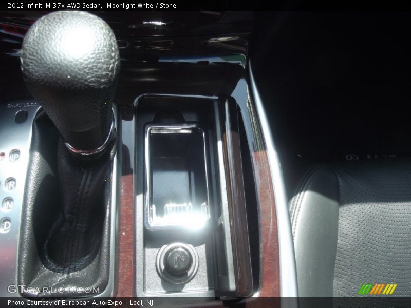 Moonlight White / Stone 2012 Infiniti M 37x AWD Sedan