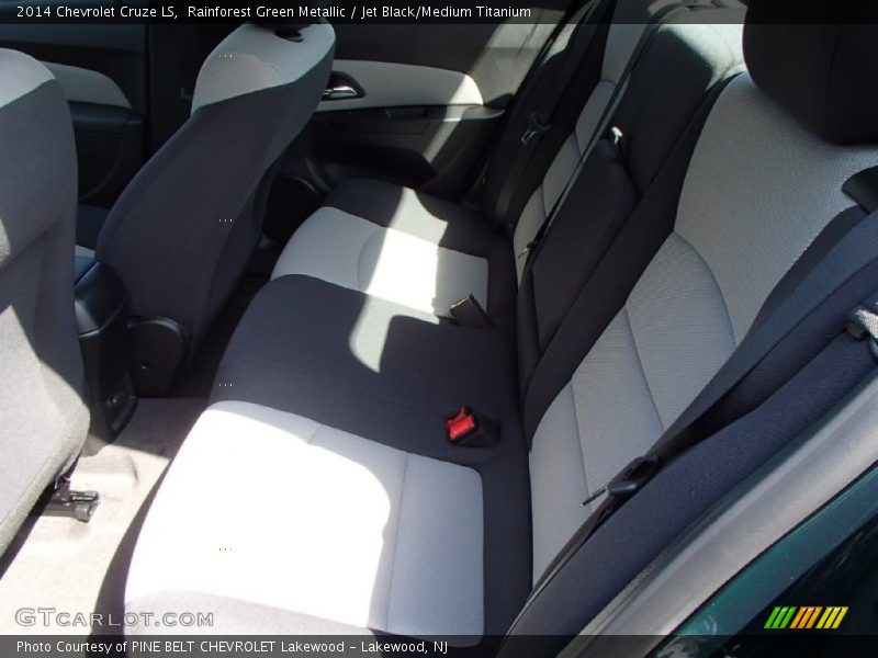 Rainforest Green Metallic / Jet Black/Medium Titanium 2014 Chevrolet Cruze LS