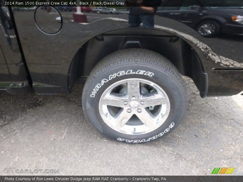 Black / Black/Diesel Gray 2014 Ram 1500 Express Crew Cab 4x4