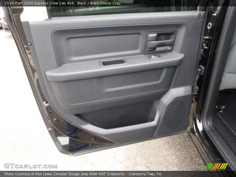 Black / Black/Diesel Gray 2014 Ram 1500 Express Crew Cab 4x4