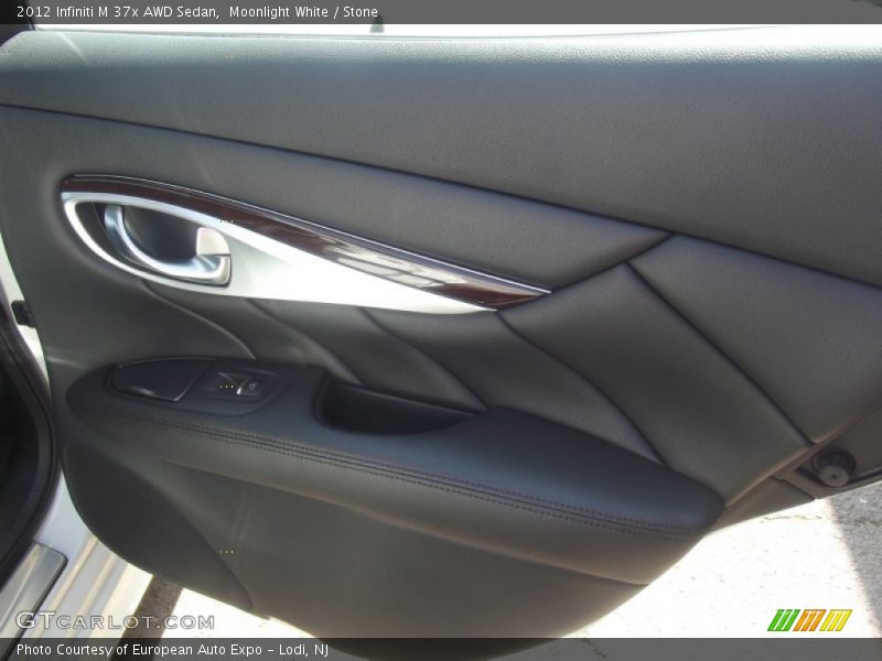 Moonlight White / Stone 2012 Infiniti M 37x AWD Sedan