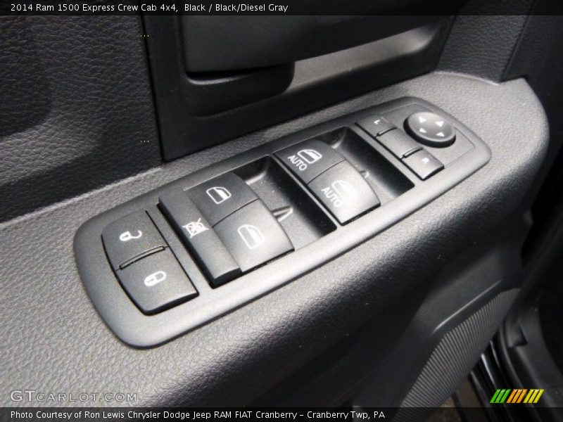 Black / Black/Diesel Gray 2014 Ram 1500 Express Crew Cab 4x4
