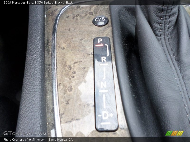 Black / Black 2009 Mercedes-Benz E 350 Sedan
