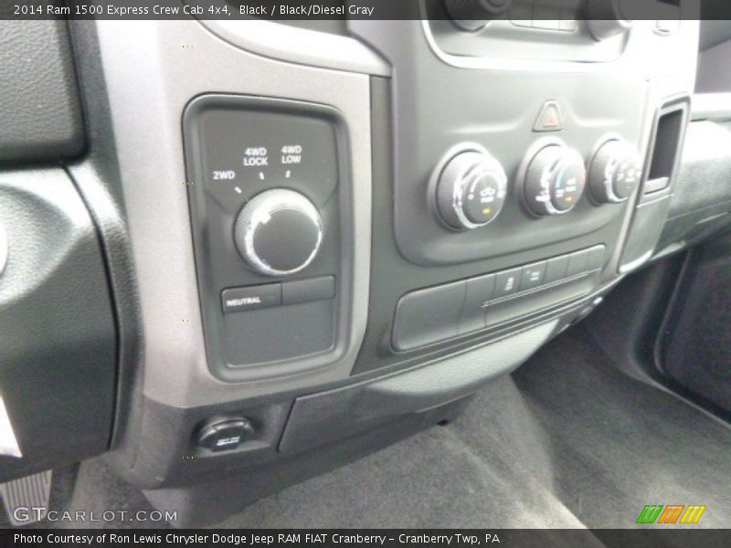 Black / Black/Diesel Gray 2014 Ram 1500 Express Crew Cab 4x4