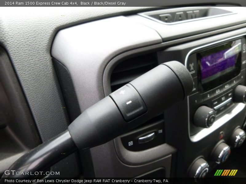 Black / Black/Diesel Gray 2014 Ram 1500 Express Crew Cab 4x4