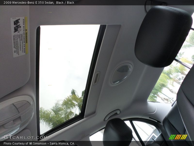 Black / Black 2009 Mercedes-Benz E 350 Sedan