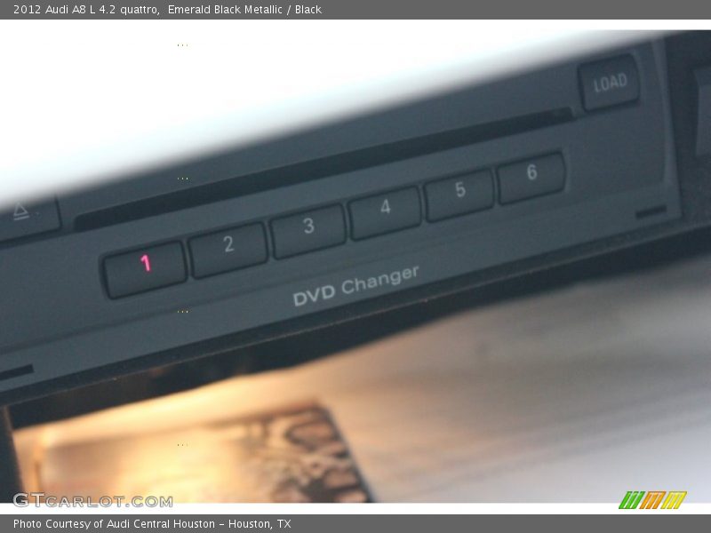 Emerald Black Metallic / Black 2012 Audi A8 L 4.2 quattro