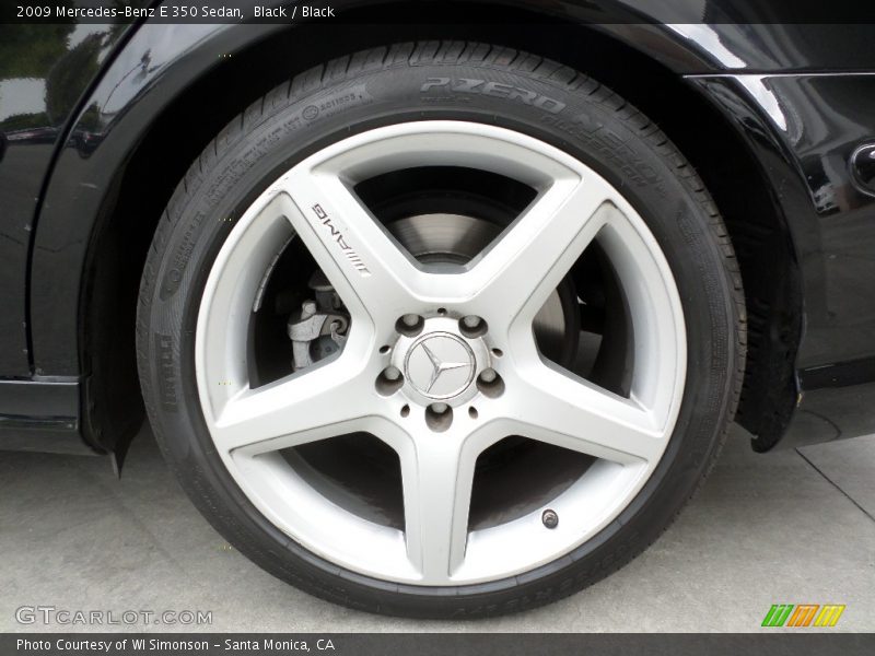 Black / Black 2009 Mercedes-Benz E 350 Sedan