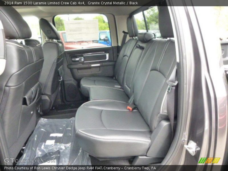 Granite Crystal Metallic / Black 2014 Ram 1500 Laramie Limited Crew Cab 4x4