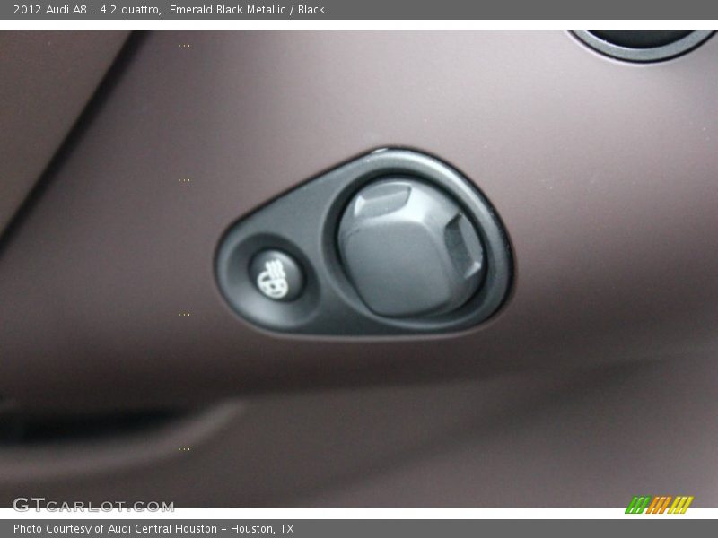 Emerald Black Metallic / Black 2012 Audi A8 L 4.2 quattro