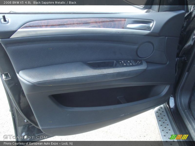 Black Sapphire Metallic / Black 2008 BMW X5 4.8i