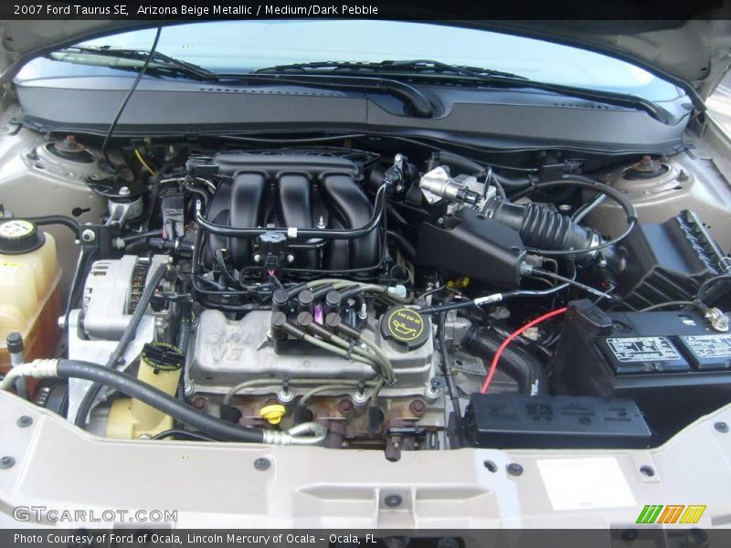 Arizona Beige Metallic / Medium/Dark Pebble 2007 Ford Taurus SE