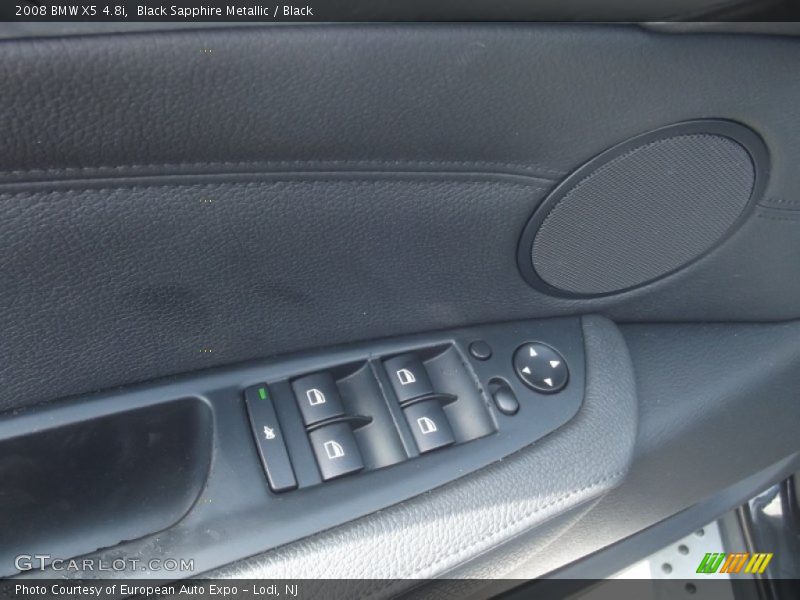Black Sapphire Metallic / Black 2008 BMW X5 4.8i