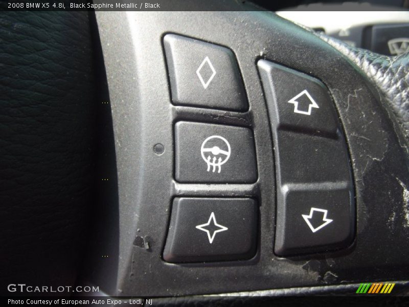 Black Sapphire Metallic / Black 2008 BMW X5 4.8i