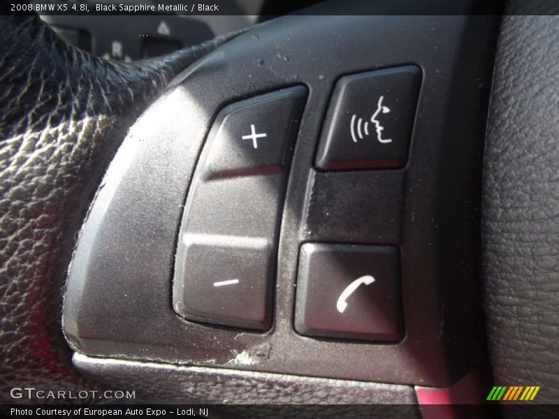 Black Sapphire Metallic / Black 2008 BMW X5 4.8i