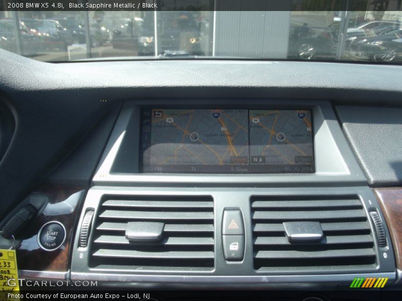Black Sapphire Metallic / Black 2008 BMW X5 4.8i