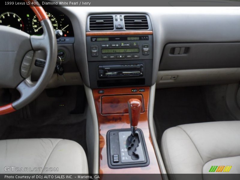 Diamond White Pearl / Ivory 1999 Lexus LS 400