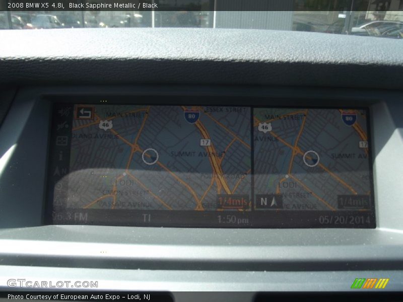 Black Sapphire Metallic / Black 2008 BMW X5 4.8i