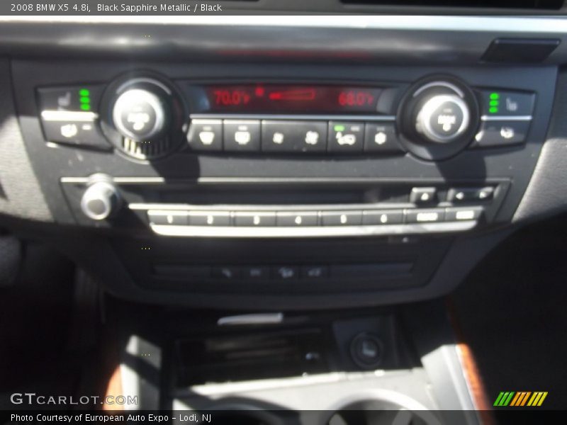 Black Sapphire Metallic / Black 2008 BMW X5 4.8i