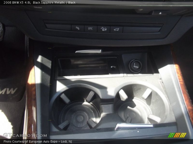 Black Sapphire Metallic / Black 2008 BMW X5 4.8i
