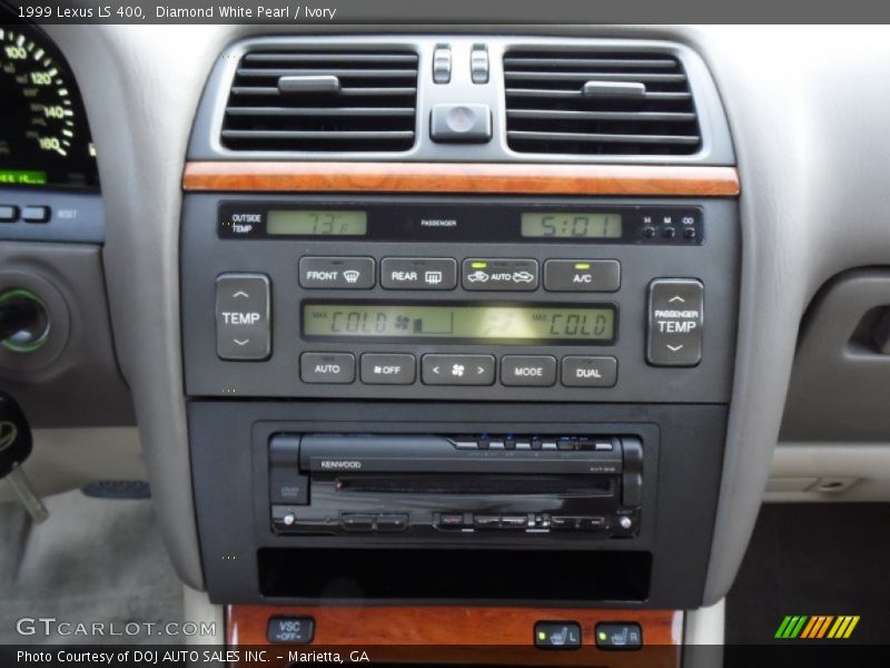 Diamond White Pearl / Ivory 1999 Lexus LS 400