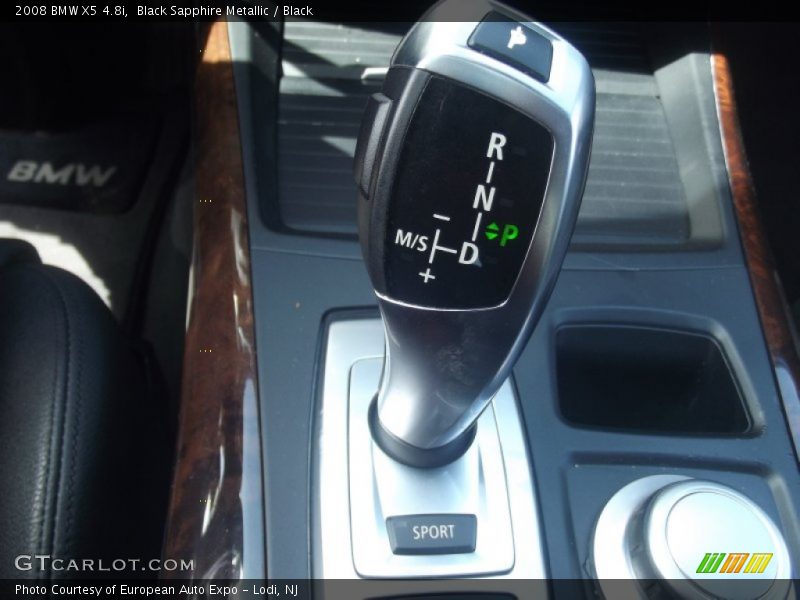 Black Sapphire Metallic / Black 2008 BMW X5 4.8i