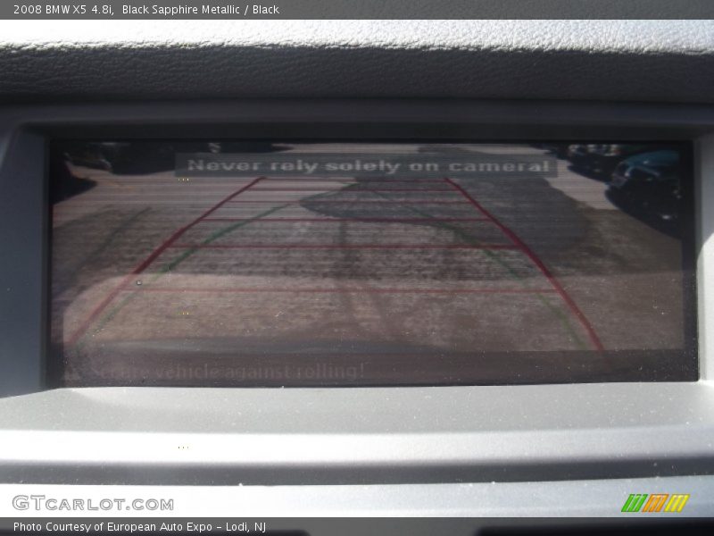 Black Sapphire Metallic / Black 2008 BMW X5 4.8i