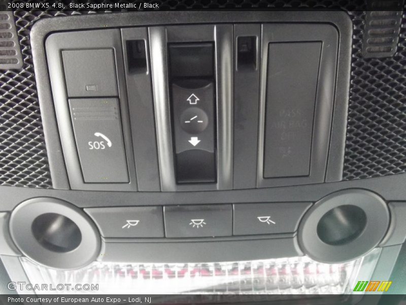 Black Sapphire Metallic / Black 2008 BMW X5 4.8i