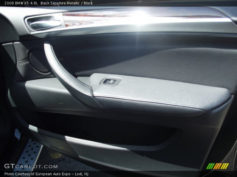 Black Sapphire Metallic / Black 2008 BMW X5 4.8i