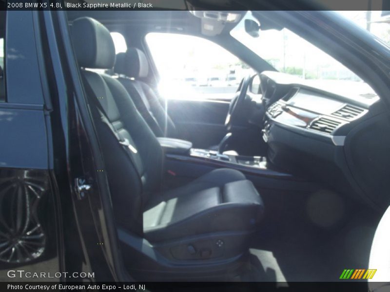 Black Sapphire Metallic / Black 2008 BMW X5 4.8i
