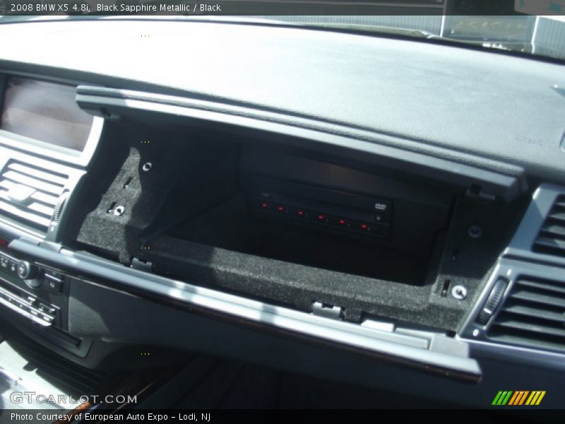 Black Sapphire Metallic / Black 2008 BMW X5 4.8i