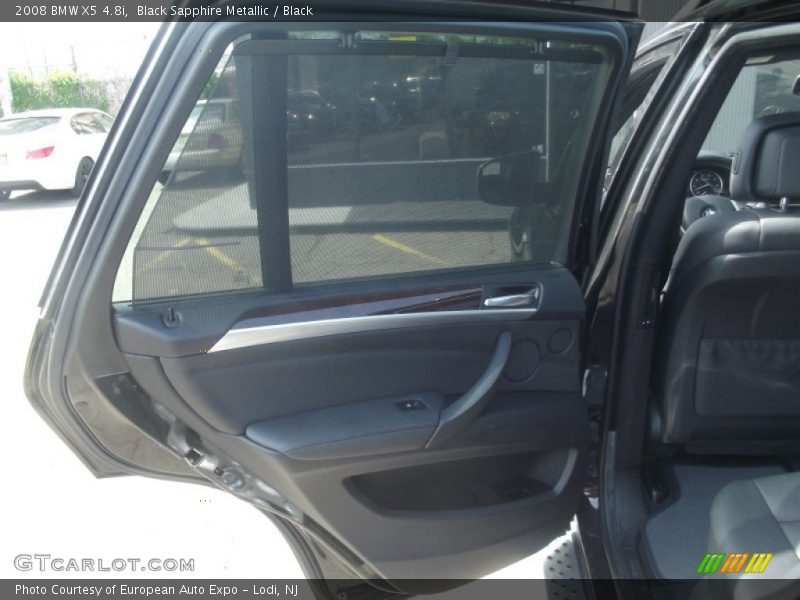 Black Sapphire Metallic / Black 2008 BMW X5 4.8i