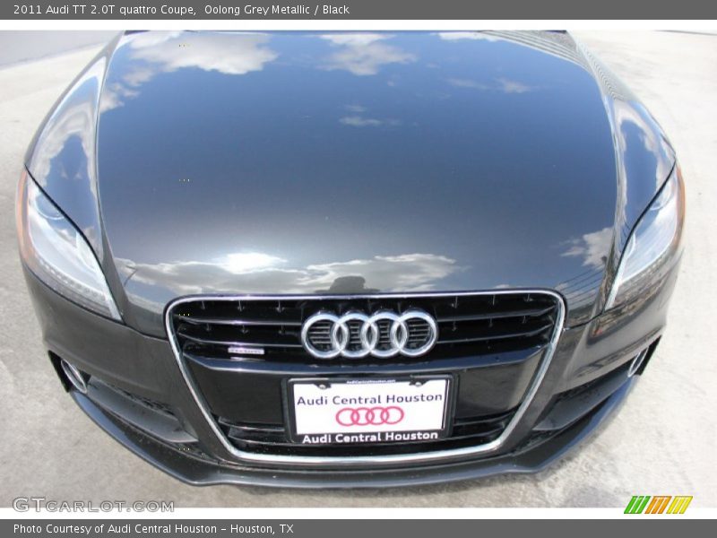 Oolong Grey Metallic / Black 2011 Audi TT 2.0T quattro Coupe