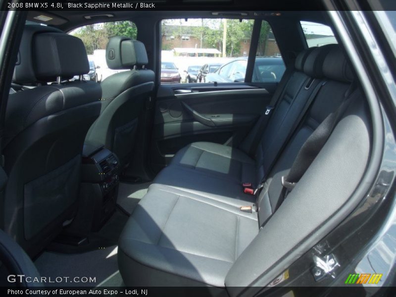 Black Sapphire Metallic / Black 2008 BMW X5 4.8i