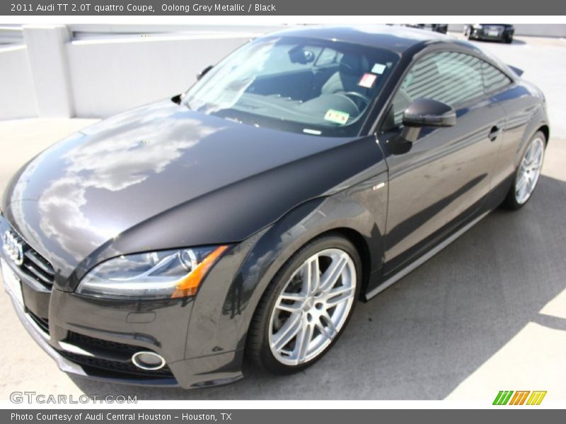 Oolong Grey Metallic / Black 2011 Audi TT 2.0T quattro Coupe