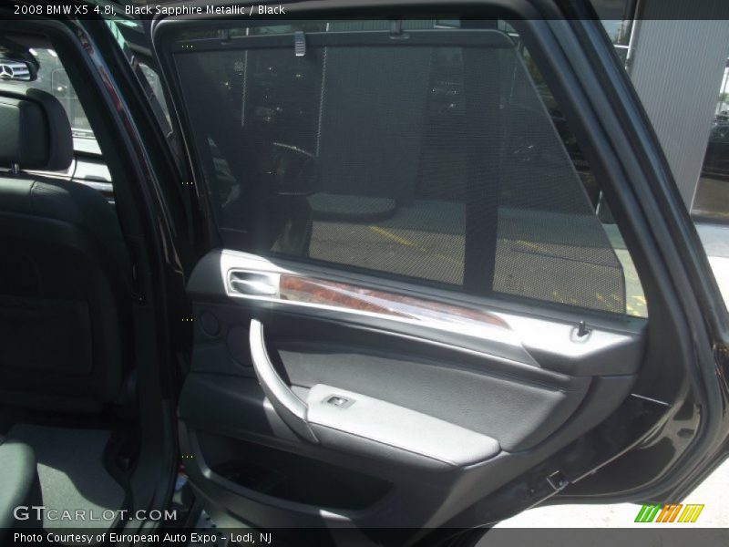 Black Sapphire Metallic / Black 2008 BMW X5 4.8i