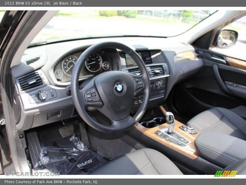 Jet Black / Black 2013 BMW X3 xDrive 28i