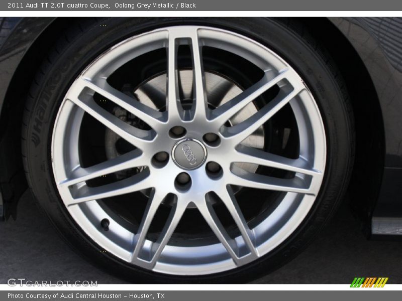Oolong Grey Metallic / Black 2011 Audi TT 2.0T quattro Coupe
