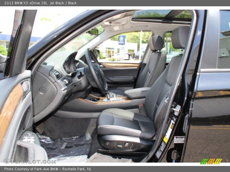 Jet Black / Black 2013 BMW X3 xDrive 28i