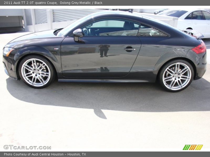 Oolong Grey Metallic / Black 2011 Audi TT 2.0T quattro Coupe