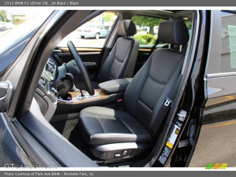 Jet Black / Black 2013 BMW X3 xDrive 28i