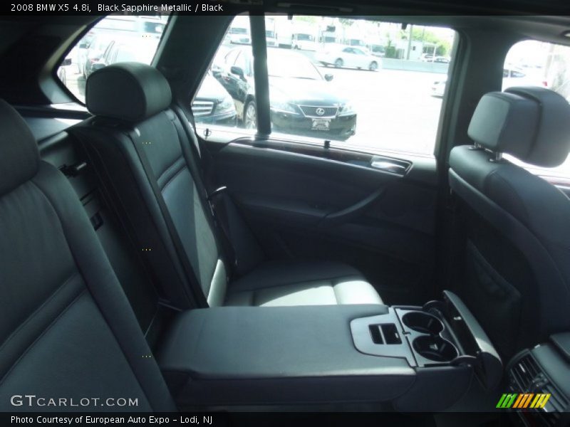 Black Sapphire Metallic / Black 2008 BMW X5 4.8i