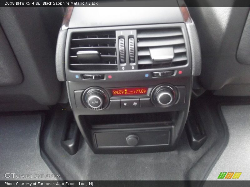 Black Sapphire Metallic / Black 2008 BMW X5 4.8i
