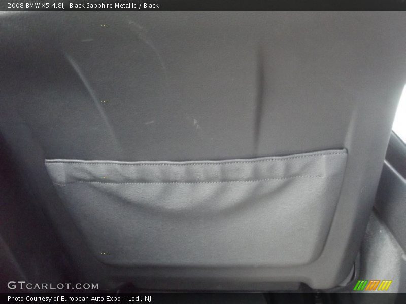 Black Sapphire Metallic / Black 2008 BMW X5 4.8i