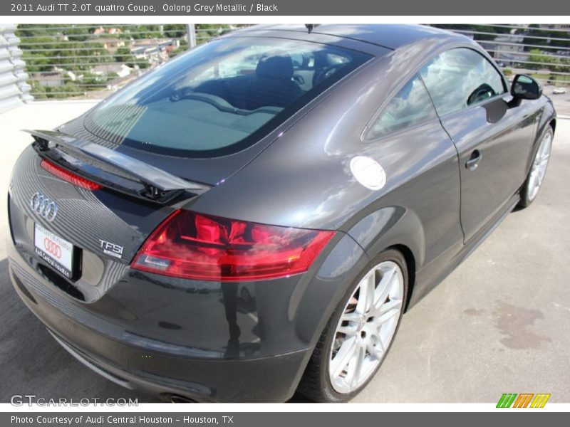 Oolong Grey Metallic / Black 2011 Audi TT 2.0T quattro Coupe