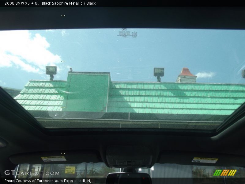 Black Sapphire Metallic / Black 2008 BMW X5 4.8i