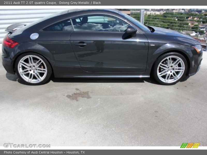 Oolong Grey Metallic / Black 2011 Audi TT 2.0T quattro Coupe