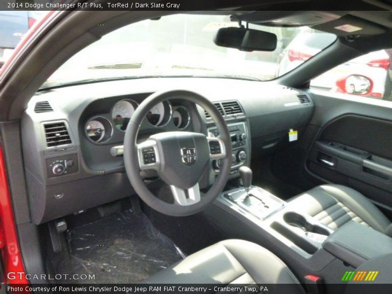 TorRed / Dark Slate Gray 2014 Dodge Challenger R/T Plus