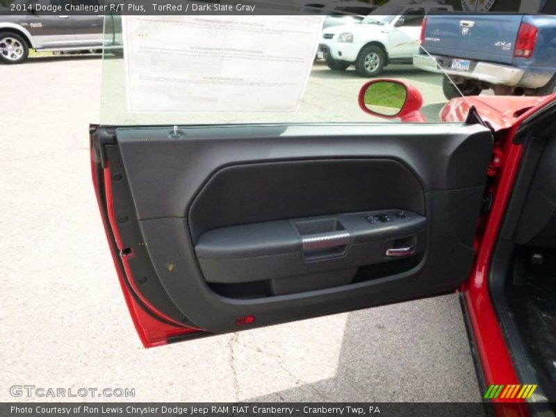 TorRed / Dark Slate Gray 2014 Dodge Challenger R/T Plus
